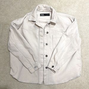 Zara women’s corduroy jacket